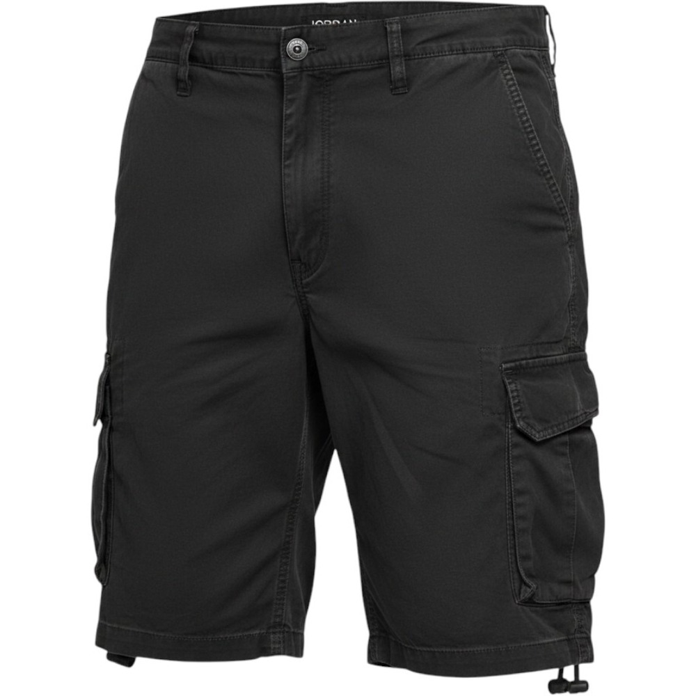 Jordan Craig Shorts Mens 38 Black Heavy Cargo Utility Casual